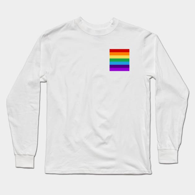 Rainbow flag Long Sleeve T-Shirt by LemonBox